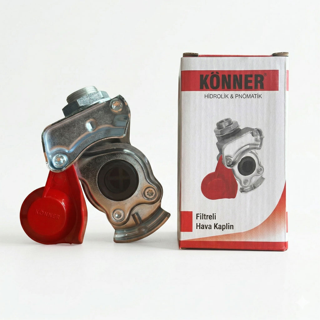 Könner Filtreli Kırmızı Hava Kaplini 